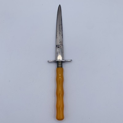 vintage german boot knife prostitute dagger letter opener bakelite handle