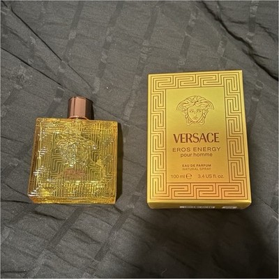 Versace Eros Energy pour homme Eau de Parfum Spray 100ml 3.4oz Citrus Lavender