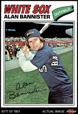1977 Topps #559 Alan Bannister White Sox RC 7 - NM