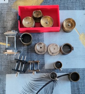 Lot Porte Mouvements Horloger SLICK Swiss La Chaux de Fonds Watchmaker Tools