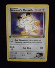 Pokémon TCG - GIOVANNI'S MEOWTH #74 - 1ST EDITION - GYM CHALLENGE (2000) - LP/NM
