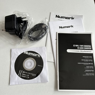 Numark PT01 USB Netzteil 12V Generic AC Netzteil und CD mit Papieren