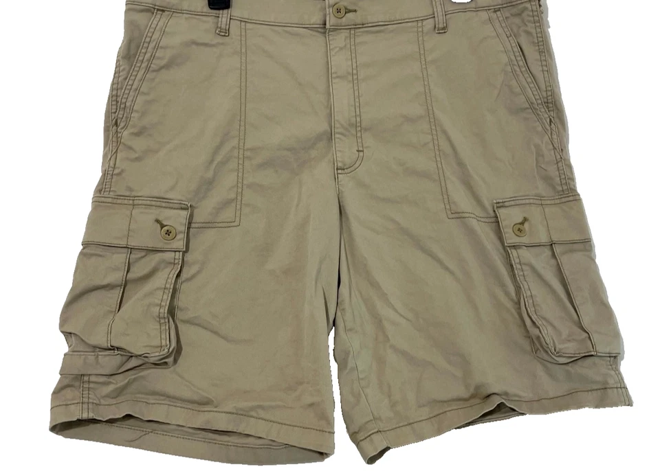 Pantalones Cortos Lee Cargo Para Hombre 42 Beige Algodón Elastizados Tiro Medio Westport Performance Foto 2 de 4