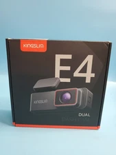 Kingslim E4 4k Dash Cam Front And Rear Wifi Front 4k Rear 1080p Dual Dash Camera