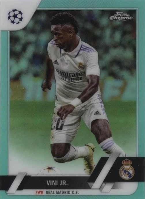 2022-23 Topps Chrome UEFA Club Competitions Vinicius Junior #20