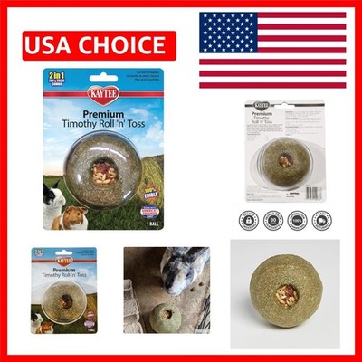 Interactive Dental Health Treat: Timothy Roll 'n' Toss for Small Animals