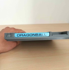 Cartouche G&eacute;ante NES Dragon Ball Z : 3D D&eacute;coration Murale Gaming Gamer Geek