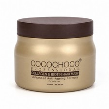 COCOCHOCO Collagen Biotin Hair Mask 16.9oz 500ml Deep Repair Treatment