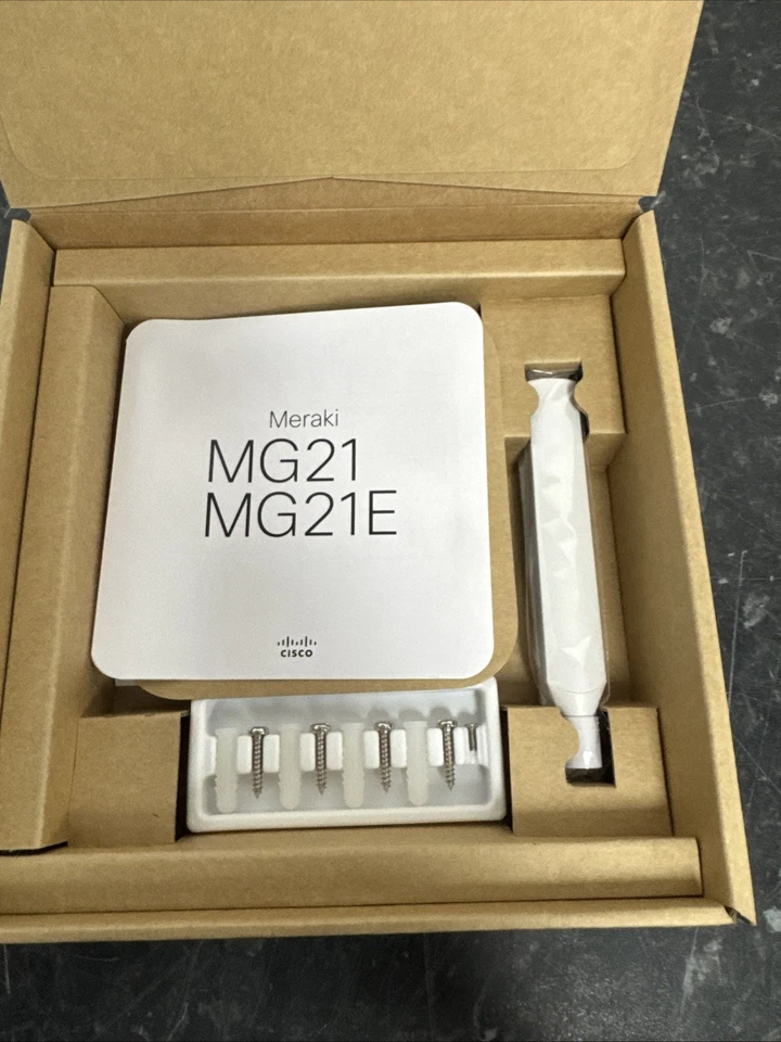 NEW CISCO MERAKI MG21E MG21E-HW-WWCAT6 CELLULAR MODEM INTEGRATED ANTENNAS - Image 4 of 4