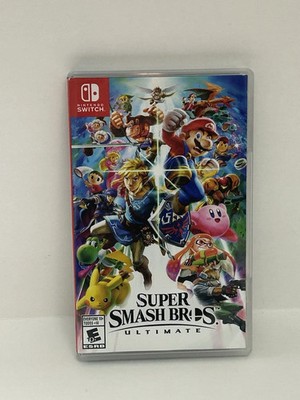 Super Smash Bros. Ultimate NO GAME - Case & Artwork Only