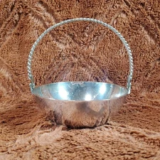 Compote Basket Silver Plated