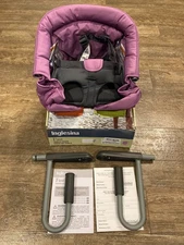 Portable Kids Inglesina Fast Table Chair High Chair Home Restaurant Purple