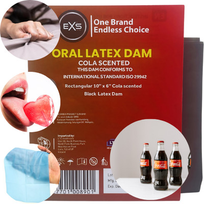 EXS Scented Oral Latex Dam - Oral Dam Cola 1 Stk.