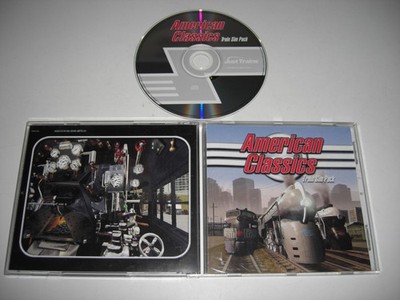 AMERICAN CLASSICS PC CD Jewel Add-On Erweiterung Microsoft Train Simulator MSTS