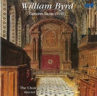 Choir Of New College - Byrd Cantiones Sacrae - Cd - G3Z