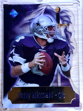 Troy Aikman /750 ⚔️ 1997 Collector's Edge Excalibur - Crusaders - Cowboys