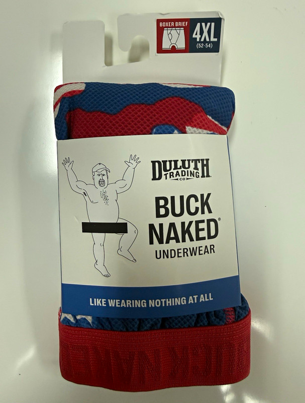 Duluth Trading Co. Buck Naked Boxer Briefs - Highly rated Buy It For Life recommendation