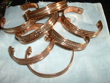 SALE COPPER MAGNETIC BRACELETS Holistic arthritis therapy health doctors sca
