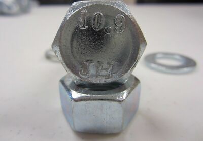 NEW METRIC GRADE 10.9 / 8 BOLT NUT &amp; WASHER ASSORTMENT- KIT