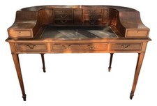 Charlotte Horstmann Vintage Campaign Style Wood Desk Hong Kong