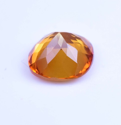 4.00 Ct Natural Mandarin Orange Spessartite Garnet Namibia Gemstone Certified - Picture 7 of 7