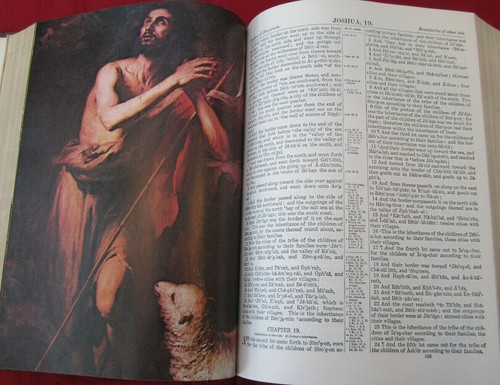 YOU CHOOSE Vintage Antique Holy Bible Scholar Study Illustrated Red Letter KJV - Picture 67 of 98