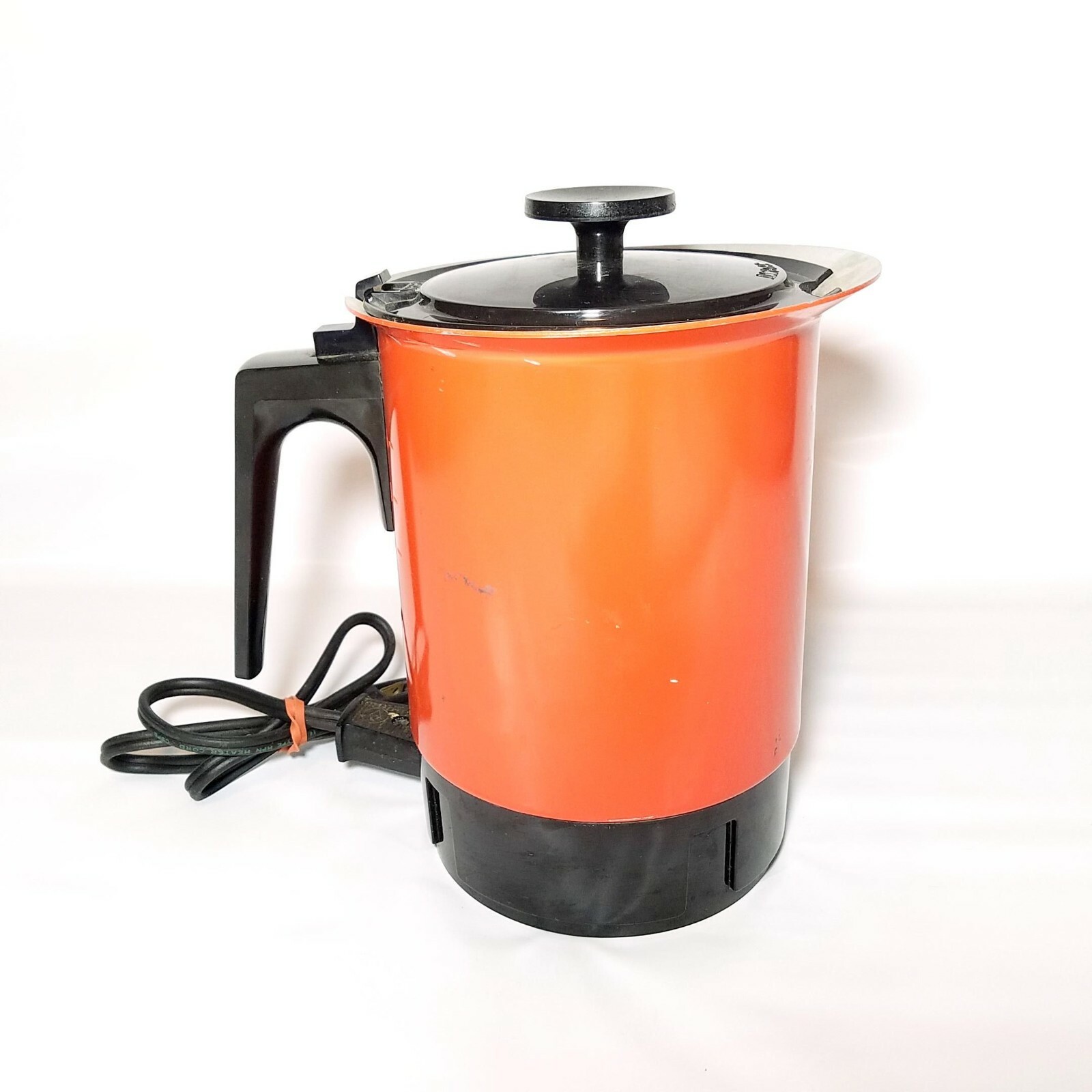 Vintage West Bend Hot Pot Red Orange # 3253 1970s for sale online ...