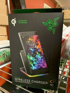 Details About New Razer 2 Phone Wireless Charger Stand With Rgb Coloring