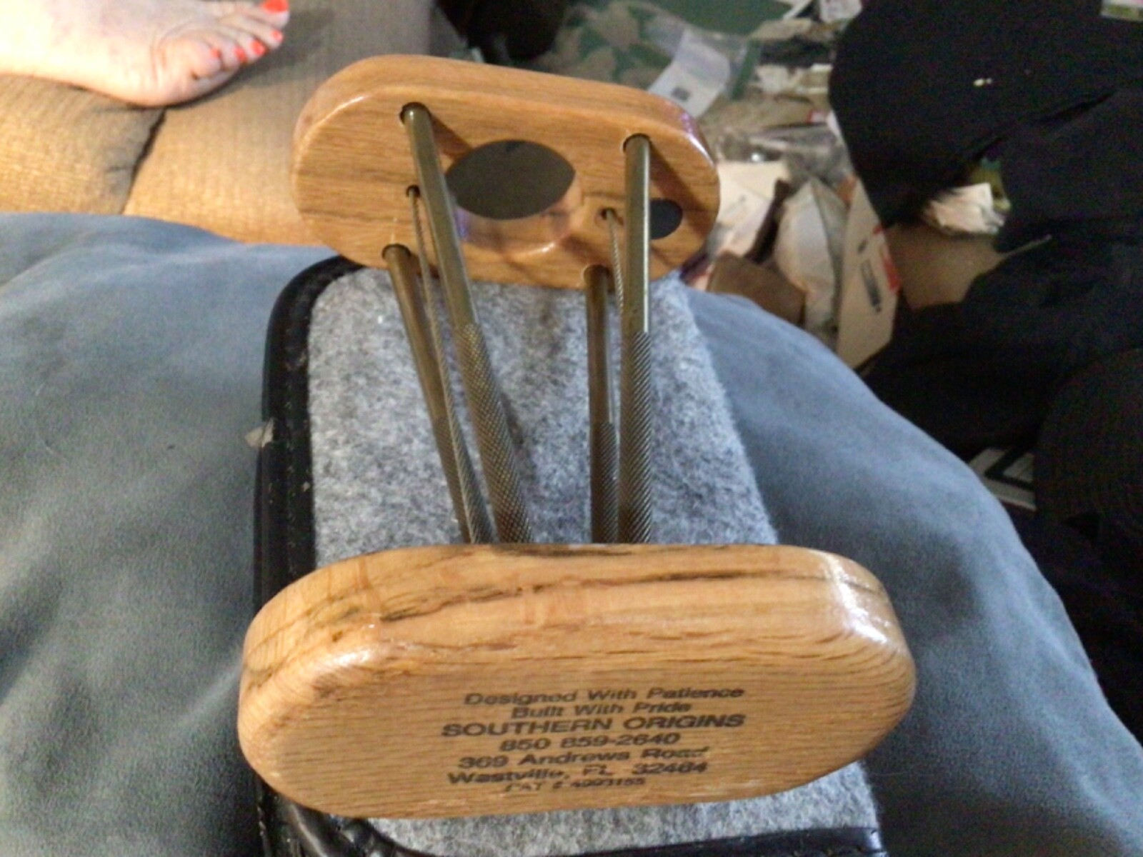 Rare and Unique Frustumic Press, Pecan NutCracker, Southern Origins, used exl,