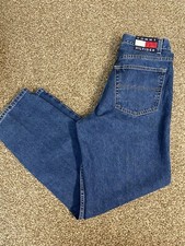 Vtg Tommy Hilfiger Mens Freedom Jeans Tag Size 34 x 32 Made in USA Y2K
