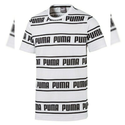 PUMA AUTHENT TSHIRT MEN CREW NECK SHORT SLEEVE REGULAR FIT AMPLIFIED TEE SIZE M