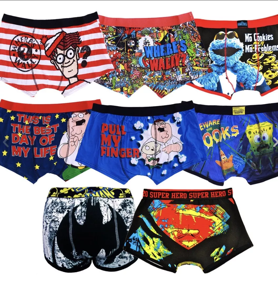 Superhero Underwear: If you buy these, please don't tell me