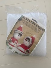 RaBco Christmas Santa Boy and Girl Figure Kit Holiday Craft Decor Vintage 1981