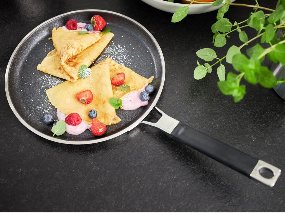 SILENCE PRO Crêpes Pfanne Hochwertige Bratpfanne mit kratzfester Premium-Anti... - Bild 3 von 4