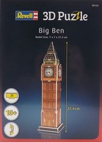 Revell 00120 Big Ben 13 Teile 3D Puzzle - Neu In Ovp