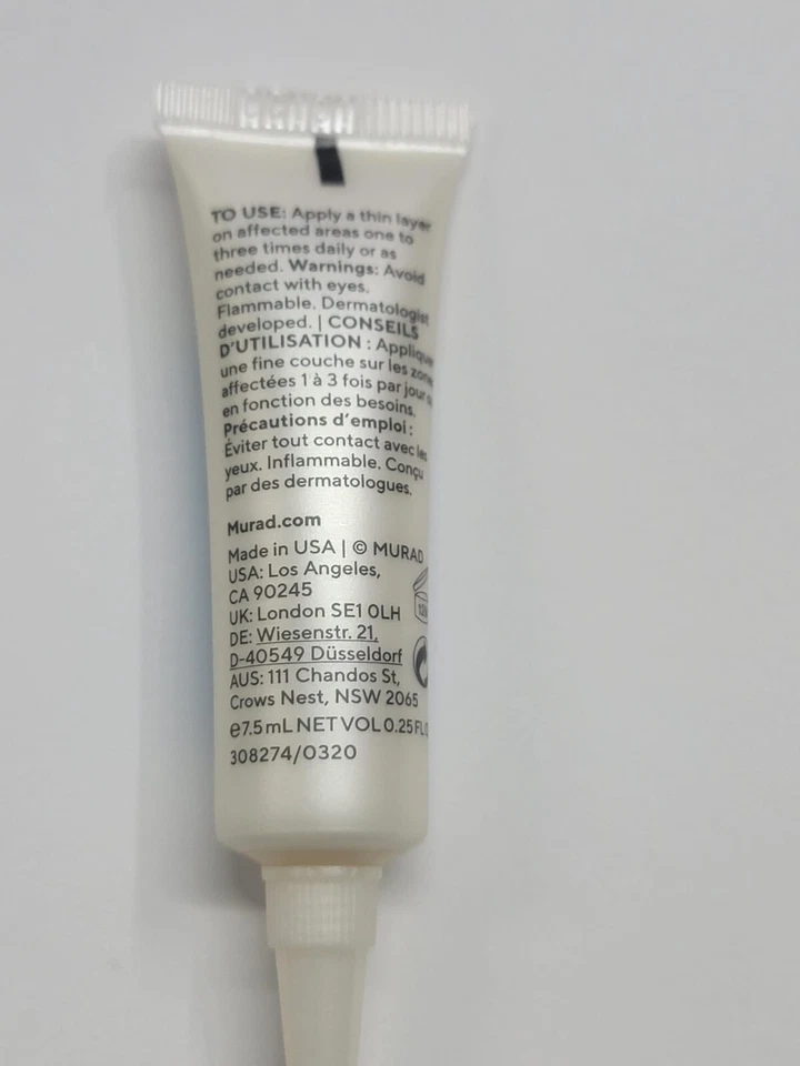 Tratamiento de manchas de acné Murad para alivio rápido, 0,5 oz en total Foto 2 de 2