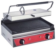 Kontaktgrill/ Paninigrill Gastro  - 1,8 kW - oben & unten Gerillt