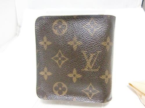 Auténtico LOUIS VUITTON Monograma Compacto Cremallera Marrón con Bolsa para e... - Imagen 2 de 14