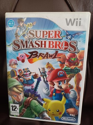 Jeu NINTENDO WII Wii SUPER SMASH BROS BRAWL VF PAL Jeu Complet + Code à
