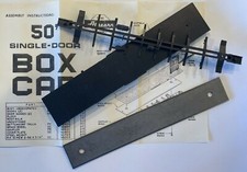 Athearn 50  Single Door Box Car Parts Value Pack: Steel Weight-Floor-Underframe