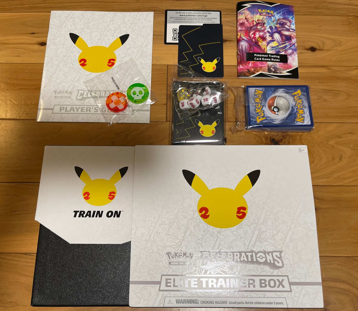1 Opened Pokemon Celebrations 25th Anniversary Elite Trainer