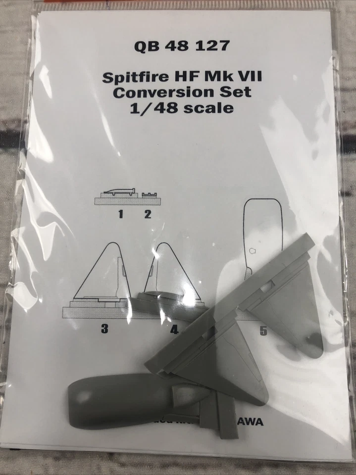 NOVO QBT48127 1:48 Quickboost Spitfire HF Mk VII Conjunto de Conversão #48127 - Imagem 2 de 4