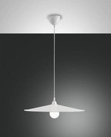 Fabas Luce Pendelleuchte Kasa E27 Ø500Mm Weiß