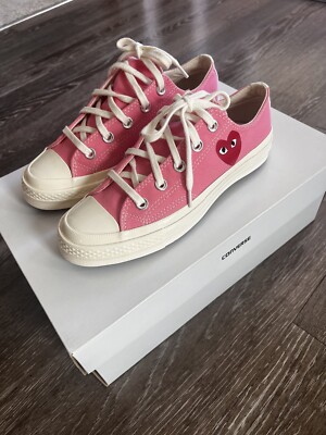 Converse Chuck 70 COMME DES GARÇONS PINK SIZE 6 Women s