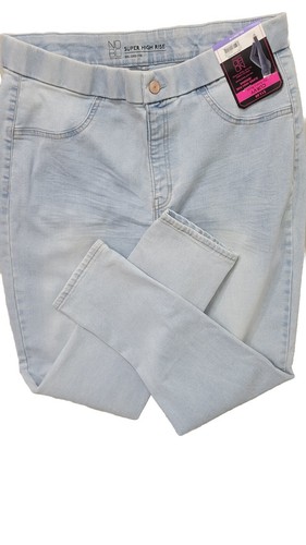 Curvy for Every Body Girls Jeans SIZE XXL Super High Rise Jegging Color JEANS 👖 - Picture 5 of 9