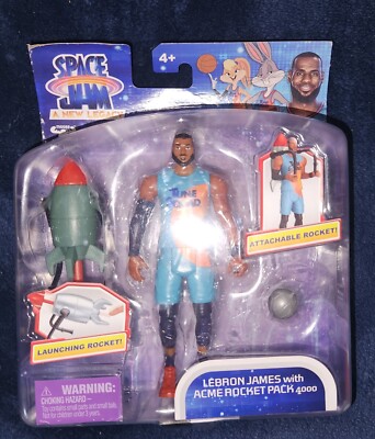 SPACE JAM: A New Legacy 5'' LeBron James; TWO DIFFERENT FIGURES; UNOPENED