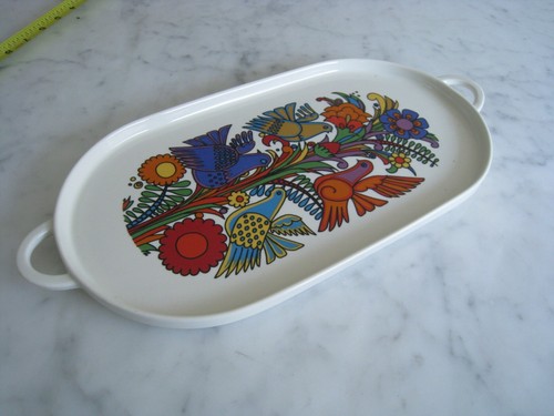Villeroy & Boch Acapulco 16" Oval Platter Mid Century Mod Modern Vintage - Picture 2 of 6