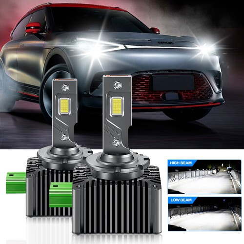 D3S D3R LED Headlight Bulb Conversion Kit Blue 8000K Xenon HID Replace Lamp 2pcs - Picture 7 of 10