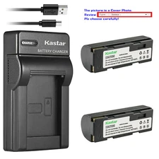 Kastar Battery Slim USB Charger for KLIC-3000 K3000 & Kodak DC4800 DC4800 Zoom