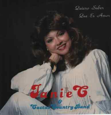 janie C & cactus Country Band Quiero saber Que es Amor NEAR MINT RCA Vinyl LP